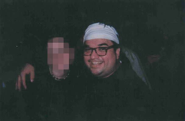 PHOTO: Jane Doe meeting Horatio Sanz during her first trip to SNL in 2000. (Obtained by ABC News)