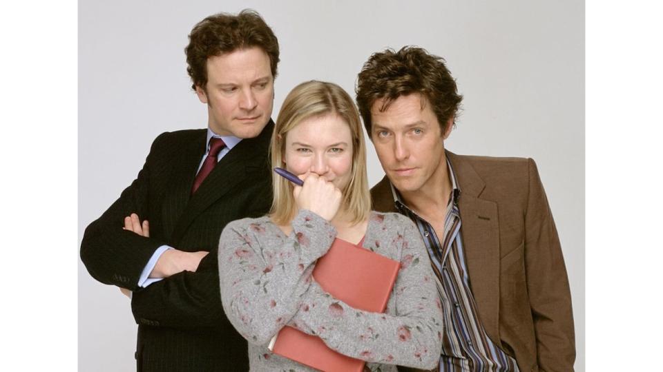 Bridget Jones's Diary stars Renee Zellweger, Colin Firth and Mark Darcy