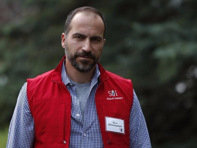 CEO of Expedia, Inc. Dara Khosrowshahi attends the Allen & Co Media Conference in Sun Valley, Idaho July 13, 2012.  Reuters/Jim Urquhart