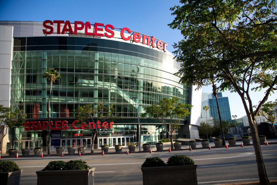 The Staples Center