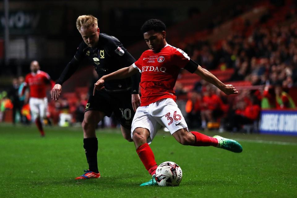 Back to The Valley: Jay Dasilva has rejoined Charlton on loan: Getty Images