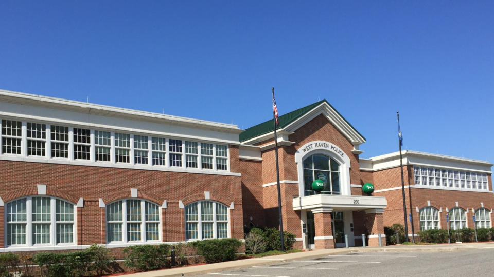 Exterior shot of West Haven Police Department