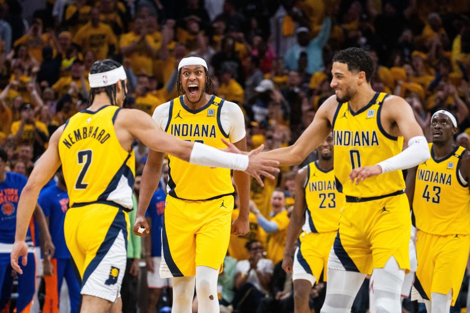 Will the Indiana Pacers beat the New York Knicks in Game 4 of their NBA Playoffs series? NBA picks, predictions and odds weigh in on Sunday's game.