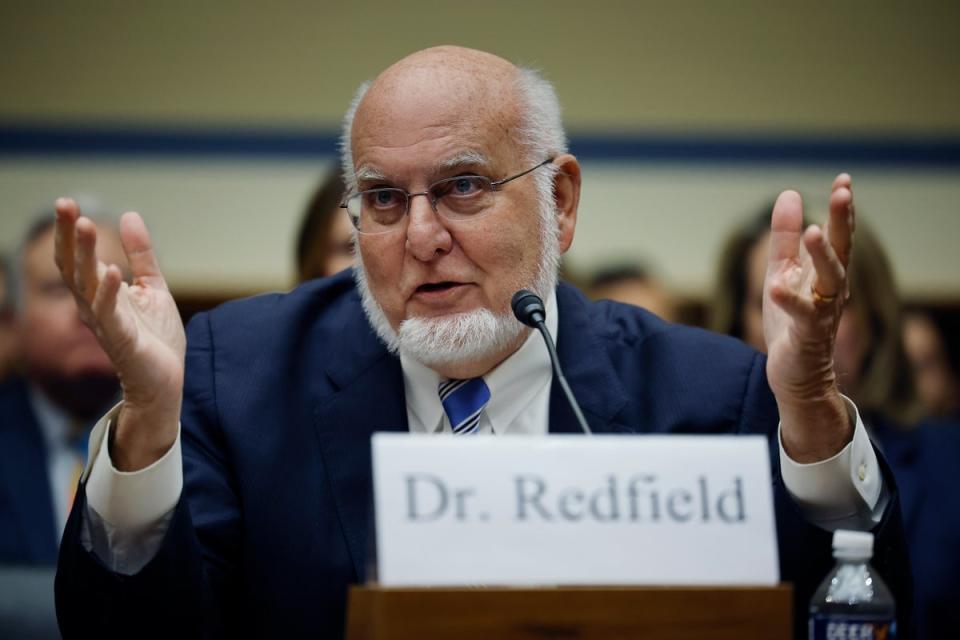 Former CDC director Dr Robert Redfield has said that the next pandemic is likely to be from bird flu (Getty Images)