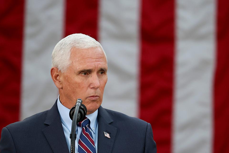 Vice President Mike Pence on Nov. 13, 2020, in Washington, D.C.