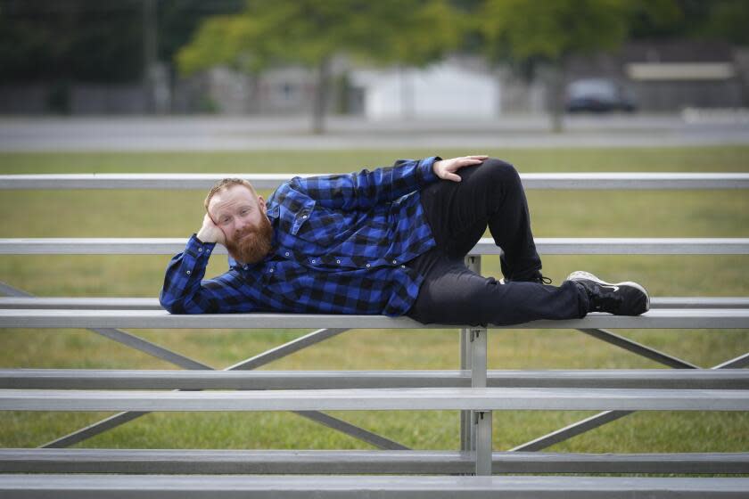 Greenwood, IN - September 21: Brent Terhune poses for a portrait Thursday, Sept. 21, 2023 near his home in Greenwood, IN. (Photo by AJ Mast/For the LA Times)