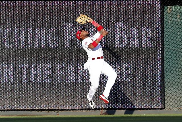 Outfielder Aaron Judge (Fresno State University) the number 32nd overall  pick of the New York Yankees during the MLB Draft on Thursday June 06,2013  at Studio 42 in Secaucus, NJ. (AP Photo/Tomasso