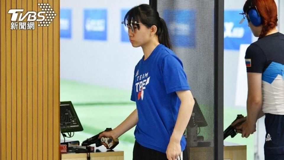 女子10公尺空氣手槍個人銅牌－陳俞如。（圖／胡瑞麒攝）