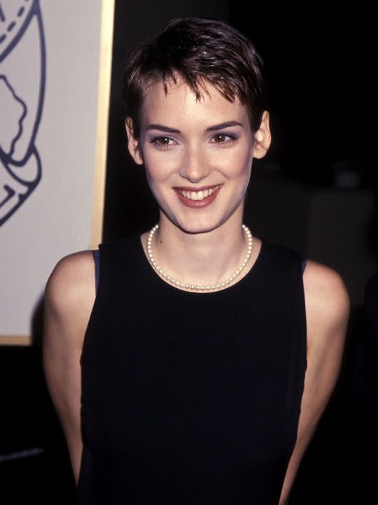 Winona Ryder at the 1994 Golden Globes