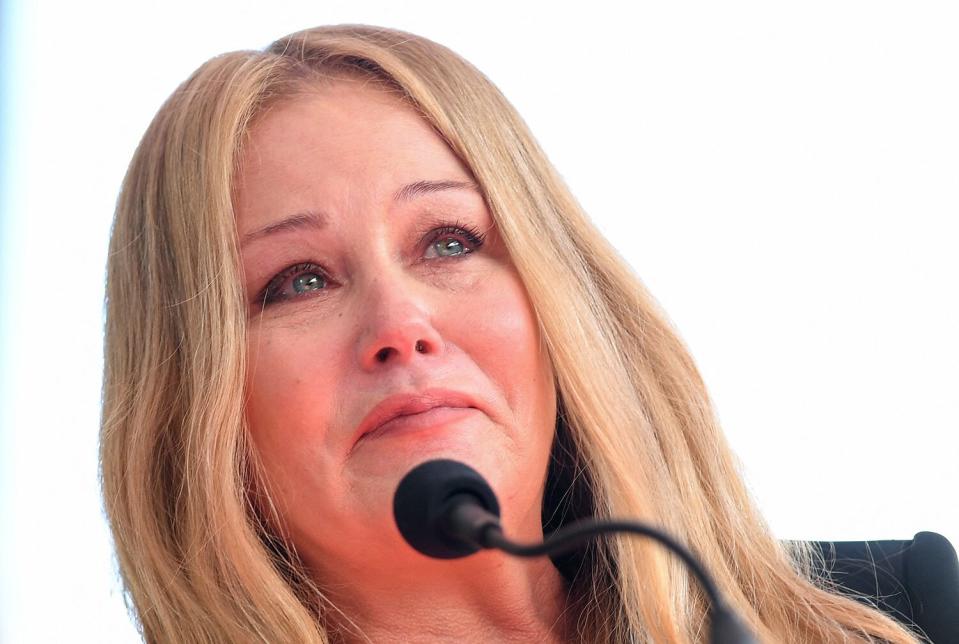 Christina Applegate Tears Up During Her Speech at the Hollywood Walk of Fame Ceremony Following MS Diagnosis