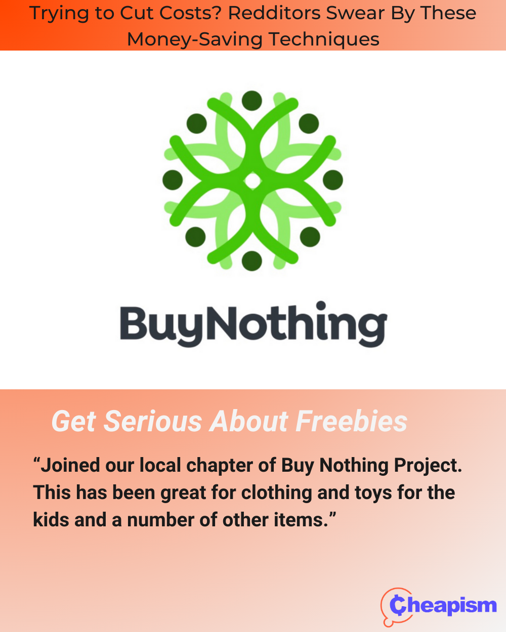 Buy Nothing Project Logo