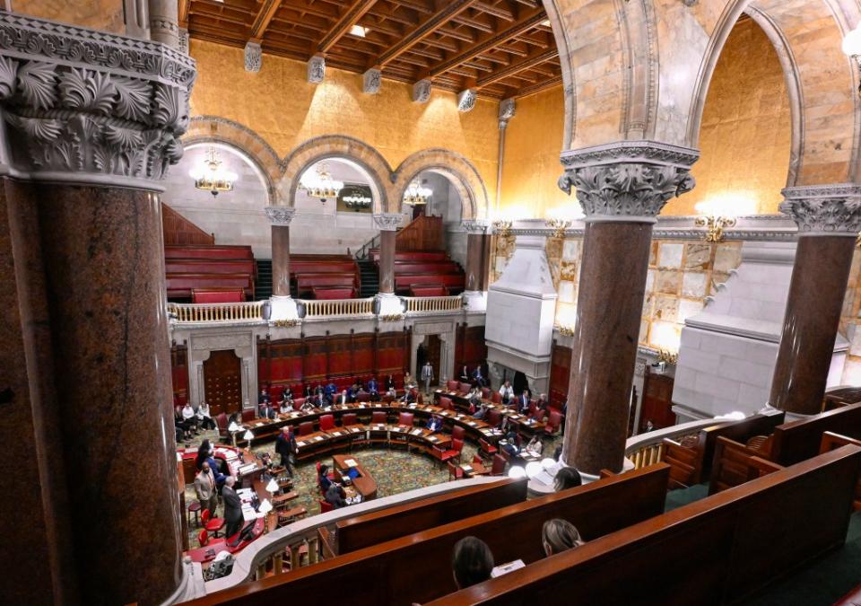13 state Senators missed Monday’s vote on legislation to extend state funding as budget talks drag on. AP