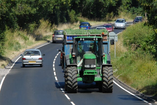 Tractor &amp; Congestion in Worcestershire