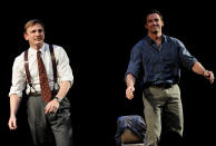 When an audience member's phone went off in the middle of Hugh Jackman and Daniel Craig's Broadway play<em> A Steady Rain</em> in 2009 the guilty party tried to keep a low profile and let it ring. The <em>Wolverine</em> star was having none of it, and keeping his character's Chicago accent he snapped, "You wanna get that? Grab it. I don't care, grab it. Grab your phone, it doesn't matter." (Credit: AP)