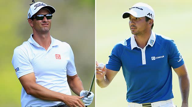 The two Aussies have taken the PGA by storm this year. Source: Getty