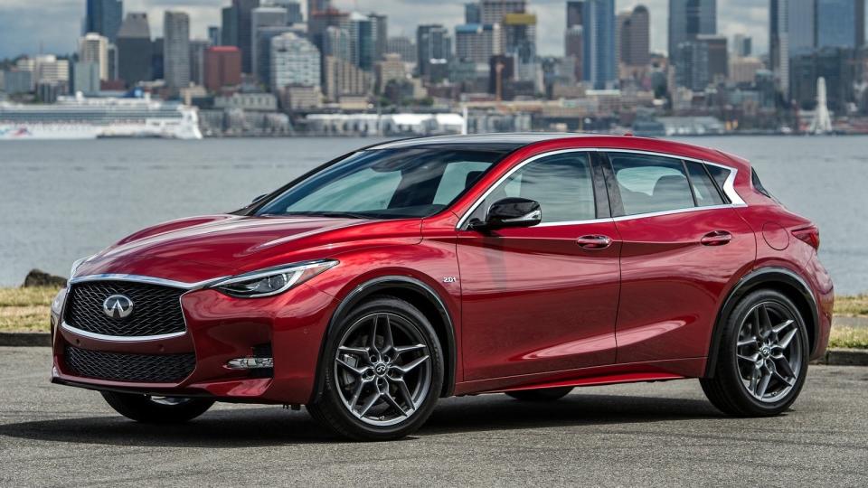 <p><strong>Infiniti QX30, Q70</strong></p> <p>Infiniti ended production of the QX30 this year, which means that the little crossover has no chance of seeing the light of day in 2020. The car was simply a re-badged <a href="https://www.autoblog.com/2019/12/11/2021-mercedes-benz-gla-class-revealed/" data-ylk="slk:Mercedes-Benz GLA;elm:context_link;itc:0;sec:content-canvas" class="link ">Mercedes-Benz GLA</a>, so we have no hard feelings seeing it go. Another Infiniti that left us this year is <a href="https://www.autoblog.com/2019/10/25/infiniti-q70-cancelled-for-2020/" data-ylk="slk:the Q70;elm:context_link;itc:0;sec:content-canvas" class="link ">the Q70</a>. That’s the biggest sedan in the lineup, so Infiniti doesn’t have a flagship sedan any longer. We’ll just consider the <a href="https://www.autoblog.com/2018/03/29/infiniti-limited-trim-qx60-qx80/" data-ylk="slk:gargantuan QX80;elm:context_link;itc:0;sec:content-canvas" class="link ">gargantuan QX80</a> the brand leader at this point. Expect to see a new luxury sedan show up with electric power eventually, though.</p>