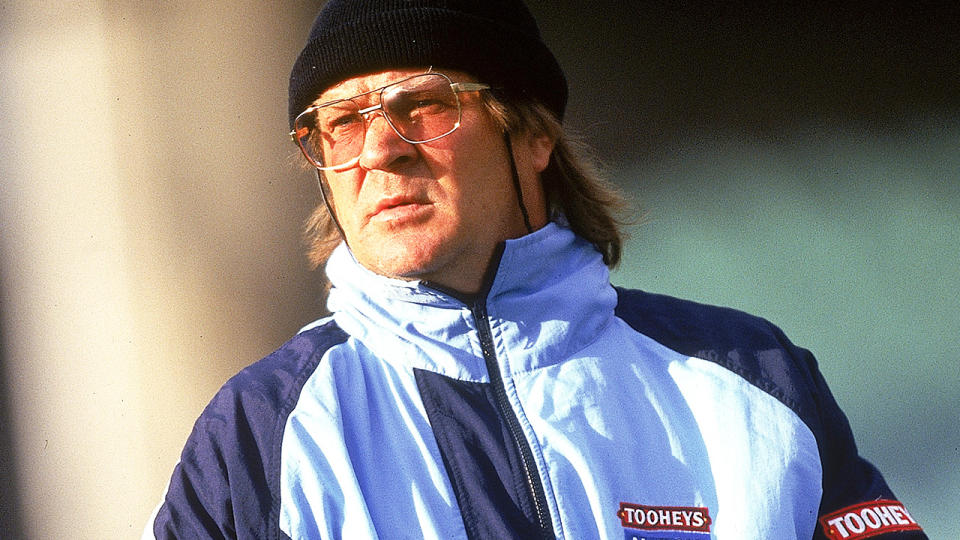 Tommy Raudonikis, pictured here during a NSW training session in 1997.