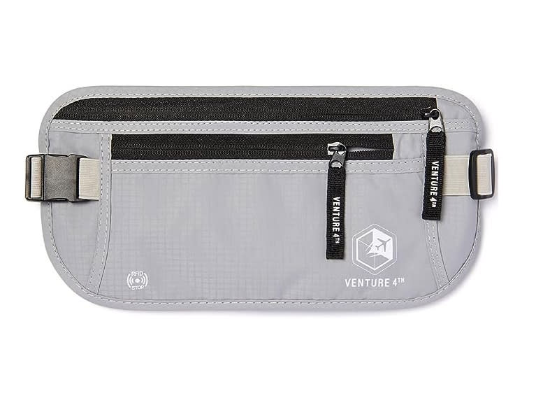 VENTURE 4TH Travel Money Belt RFID Blocking Hidden Waist Stash