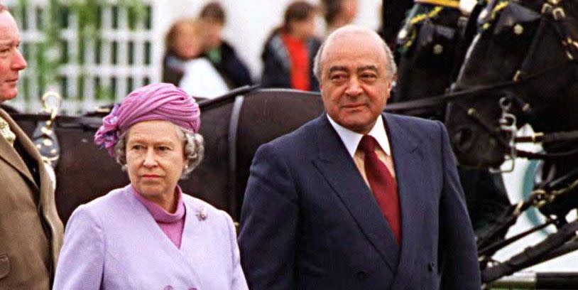 queen mohammed al fayed