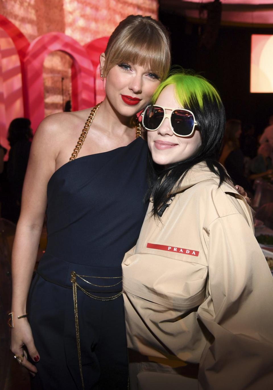 Taylor Swift and Billie Eilish 