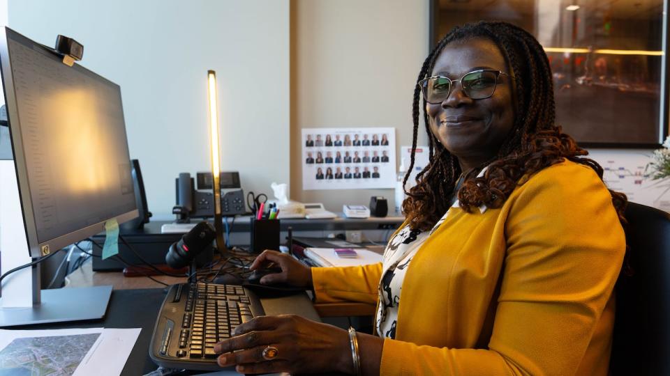 Renée Amilcar,  general manager of transit services, says the public criticism her team makes supporting them one of her most important duties.