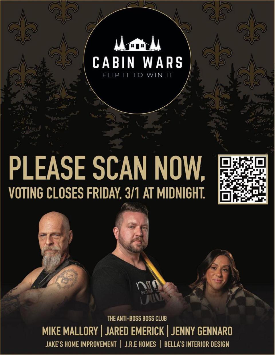 Stark County resident Jared Emerick competed on the reality television show, "Cabin Wars." Episodes will be streamed this spring on Amazon Prime.