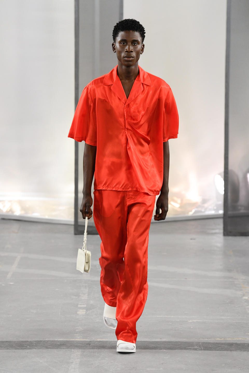 Bianca Saunders mens’ spring 2023 - Credit: Giovanni Giannoni/WWD