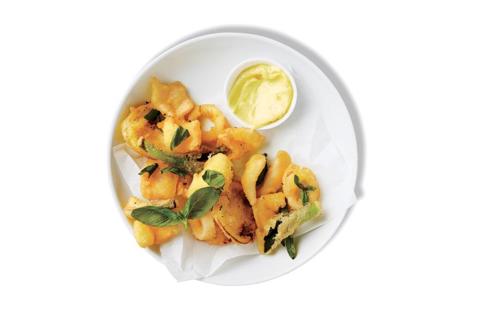 Fried Squid with Aioli