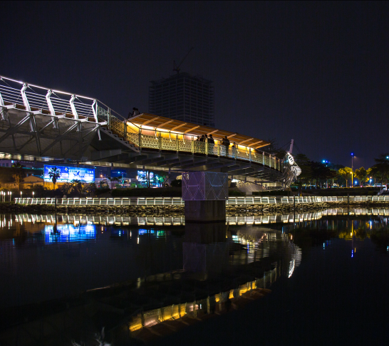 高雄夜晚行程,高雄夜景,高雄燒烤串門子,高雄旅遊