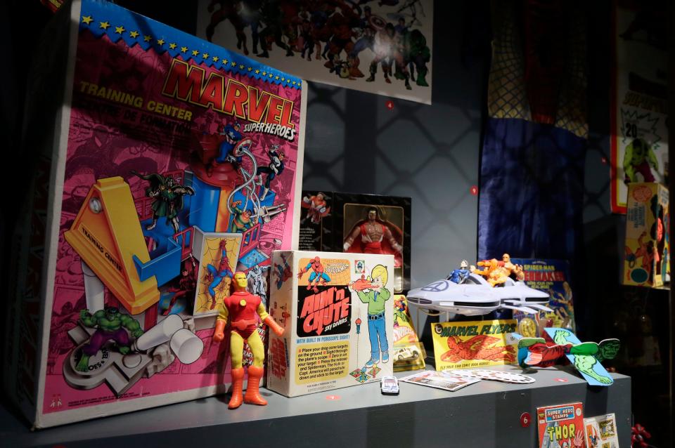 A collection of toys will be on display as COSI welcomes "Marvel: Universe of Super Heroes".