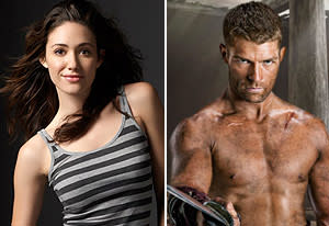 Emmy Rossum, Liam McIntyre | Photo Credits: Showtime, Michael Muller/STARZ