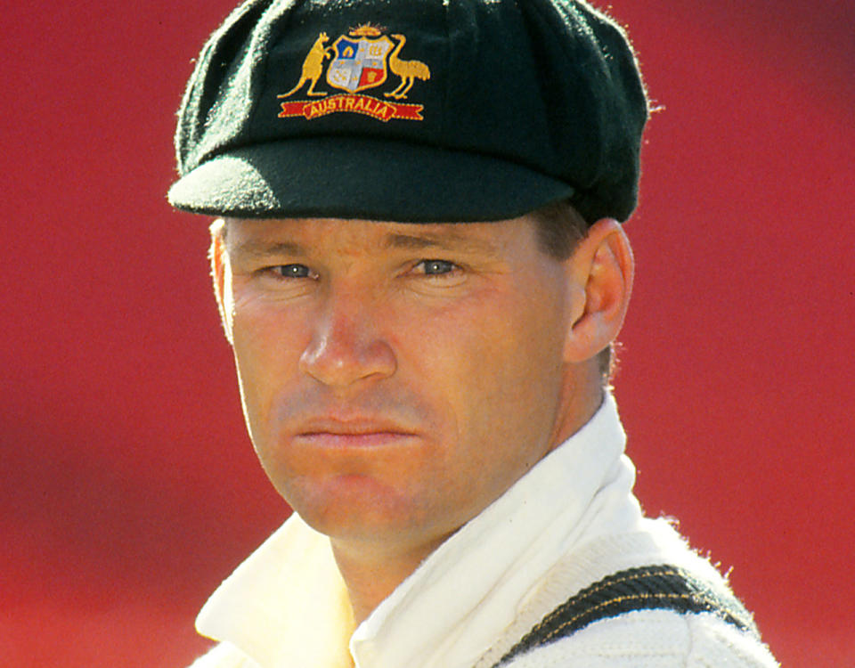 Dean Jones, pictured here during his cricket career.