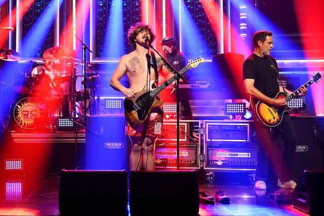 <p>Todd Owyoung/NBC/Getty</p> Sublime performs on 'The Tonight Show Starring Jimmy Fallon'