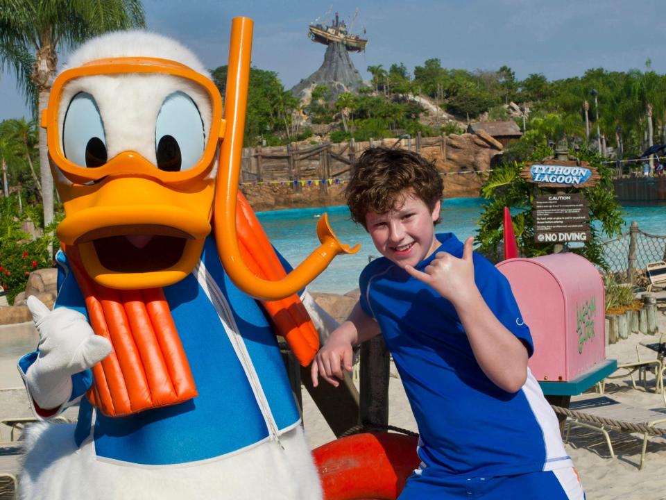 disney water parks characters nolan gould