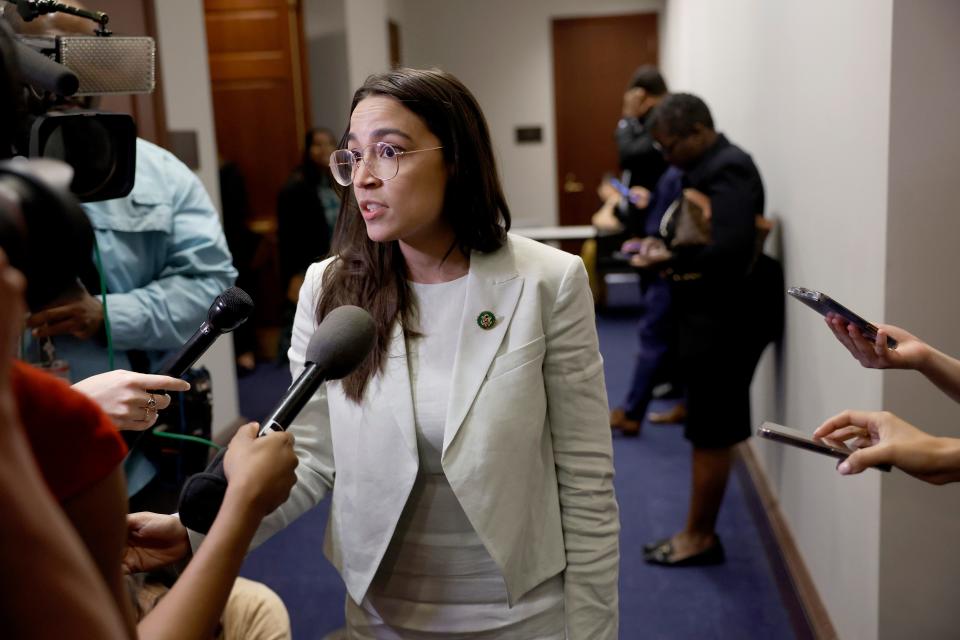 Rep. Alexandria Ocasio-Cortez of New York.