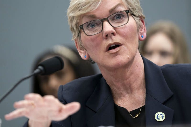 The Energy Department Wednesday announced a $1.52 billion loan guarantee for Holtec Palisades to finance the restoration and restart of Michigan's Palisades nuclear power plant near Lake Michigan. Energy Secretary Jennifer Granholm said it will support 100,000 jobs nationwide. Photo by Bonnie Cash/UPI