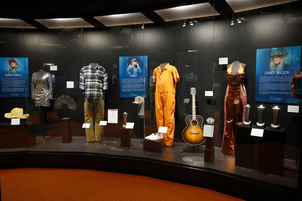 Artifacts seen for Country Music Hall of Fame and Museum's opening of American Currents: State of the Music on March 07, 2023 in Nashville, Tennessee.