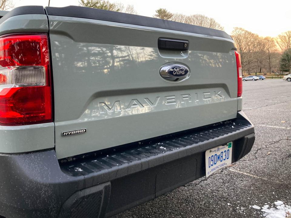 2022 Ford Maverick XL pickup truck.