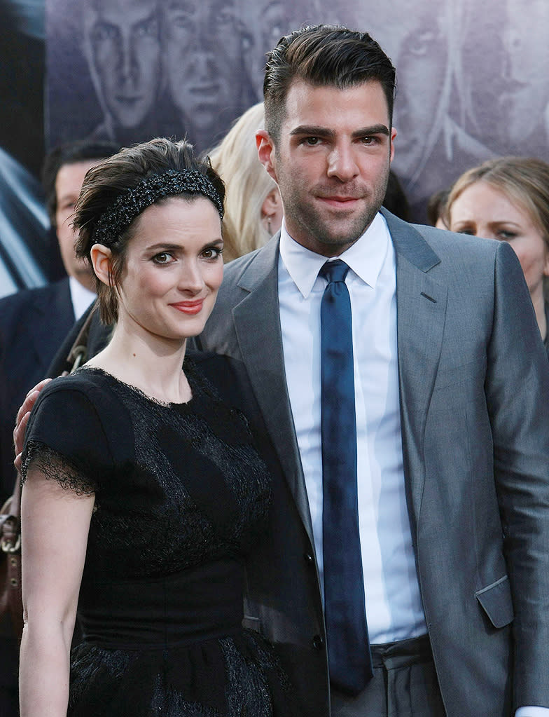 Star Trek LA Premiere 2009 Winona Ryder Zachary Quinto