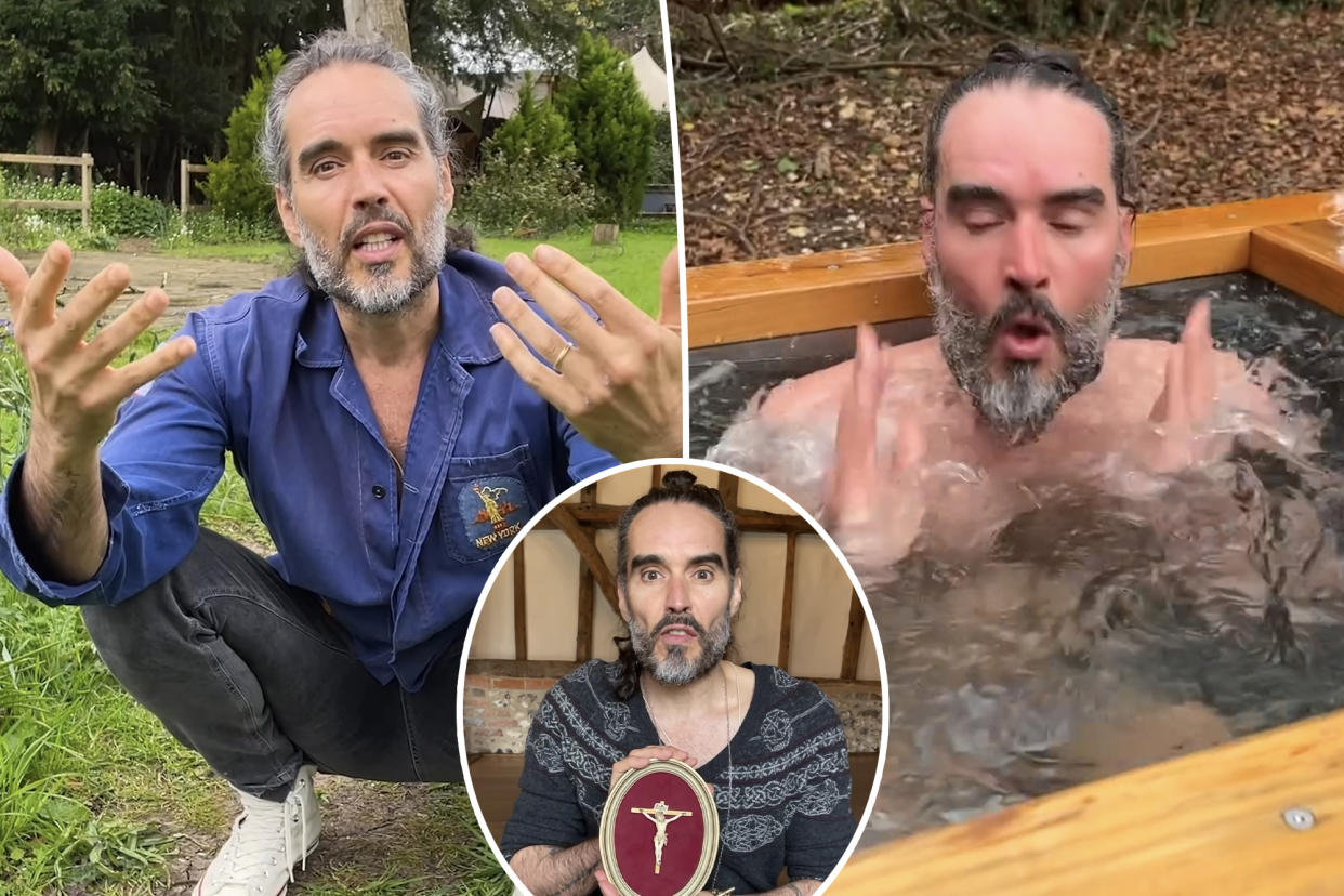 Russell Brand says he's been 'changed' by baptism after sexual assault allegations: 'Profound experience'