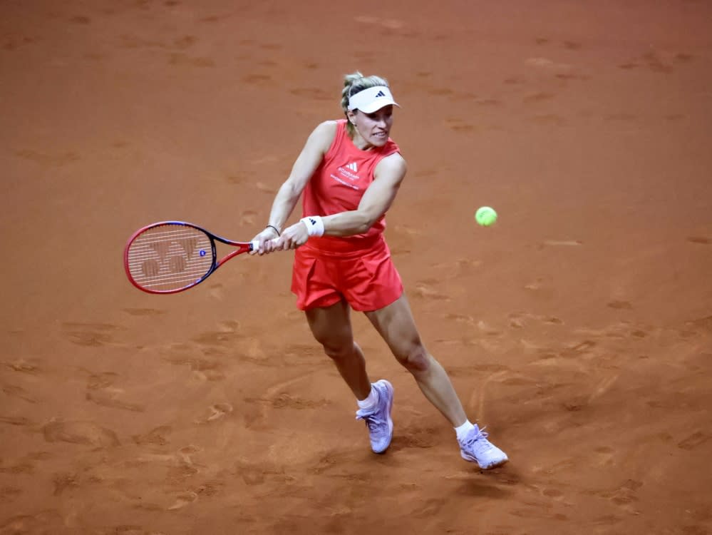 Auf Sand wieder erfolgreich: Angelique Kerber (IMAGO/Pressefoto Rudel/Robin Rudel)