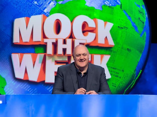 Dara O'Briain on the set of Mock The Week (Photo: BBC)