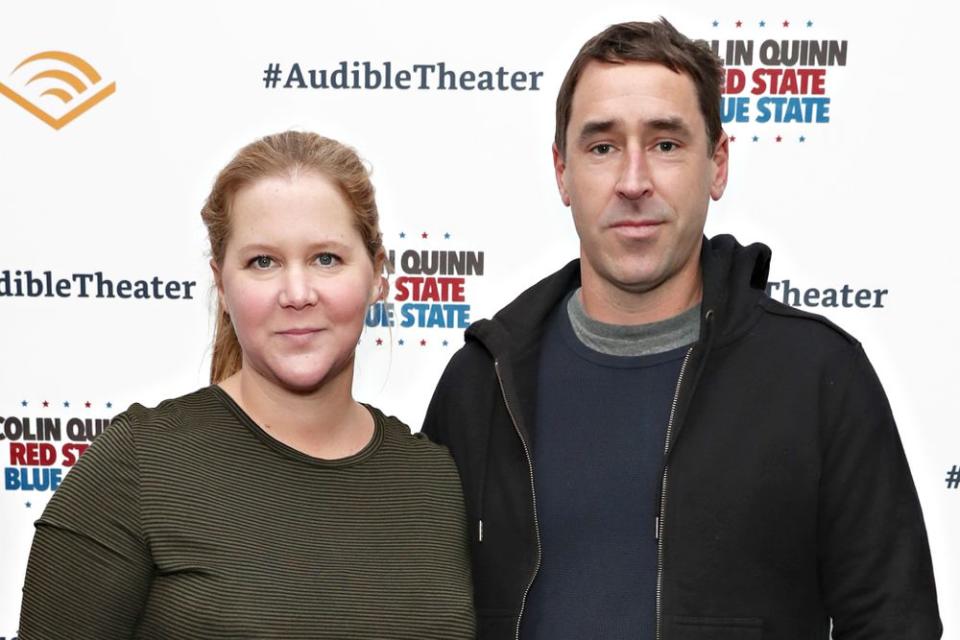 Amy Schumer and husband Chris Fischer | Cindy Ord/Getty Images for Red State Blue State