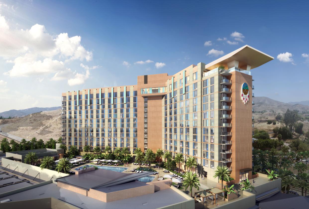 Yaamava’ Resort & Casino's onsite hotel will open this month.