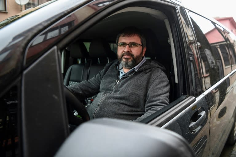 Former taxi driver Yavuz Sarac said switching to Uber has given him a new freedom