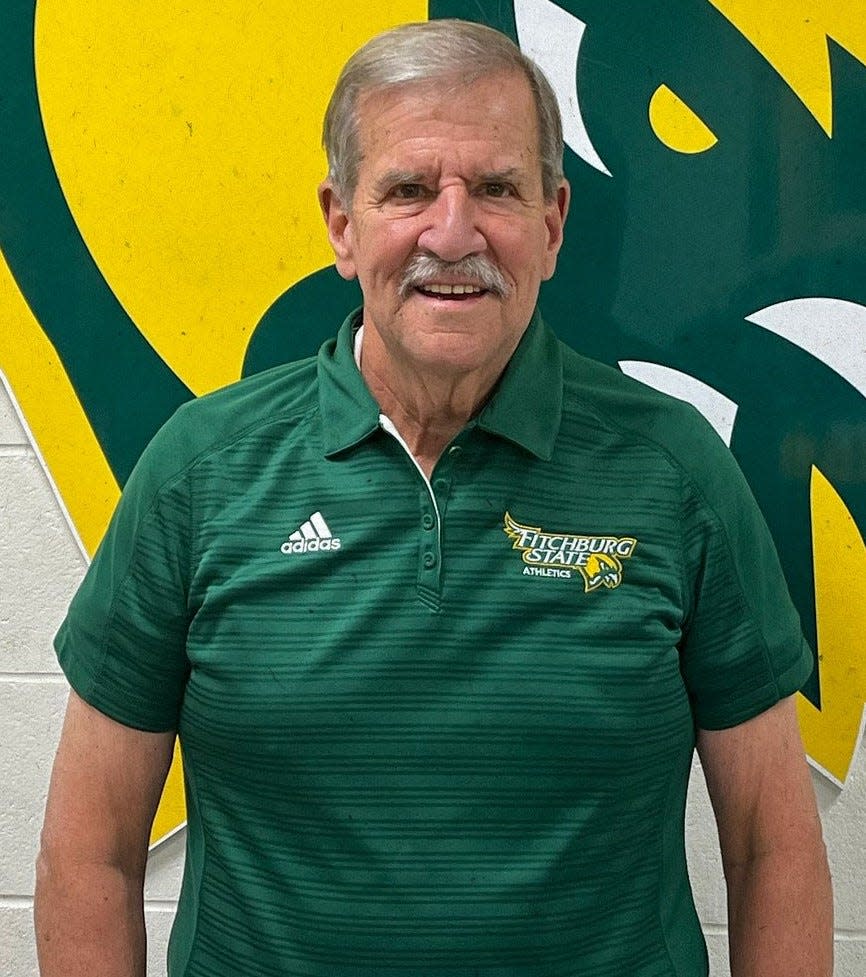 Fitchburg State softball coach Dick Hurley.