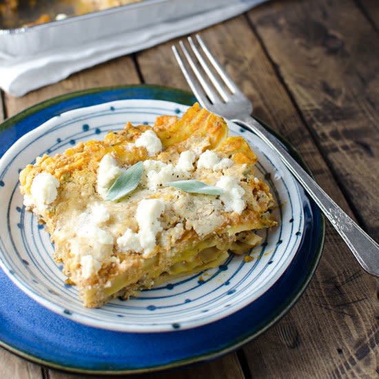 Fast Pumpkin-Sage Lasagna