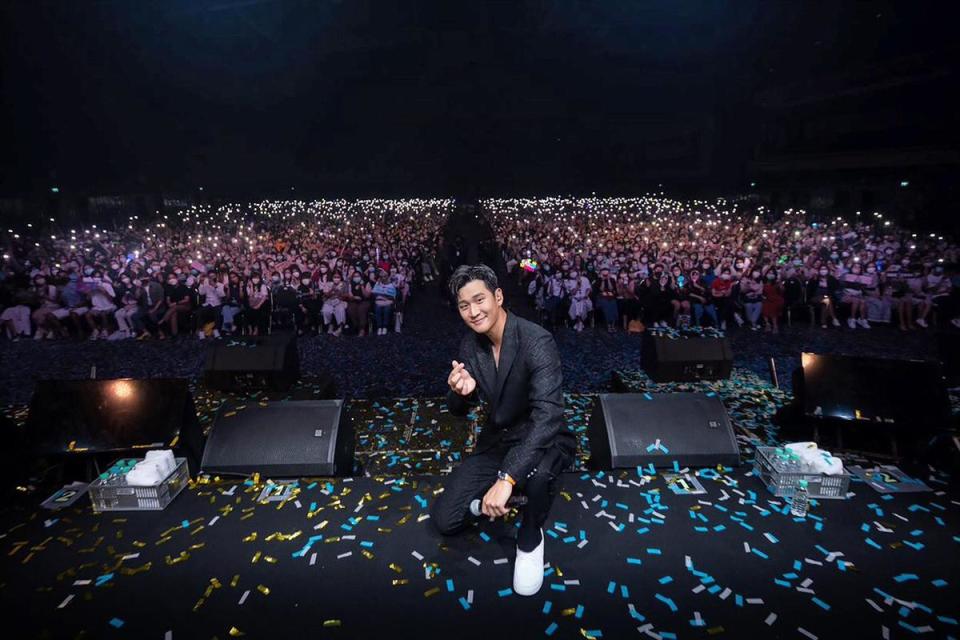 周興哲「Eric情歌宇宙」首次在泰國舉辦粉絲活動。（星空飛騰提供）
