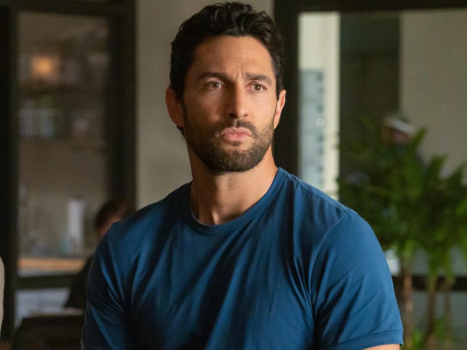 Noah Mills as Jesse Boone on a 2023 episode of "NCIS: Hawai'i."