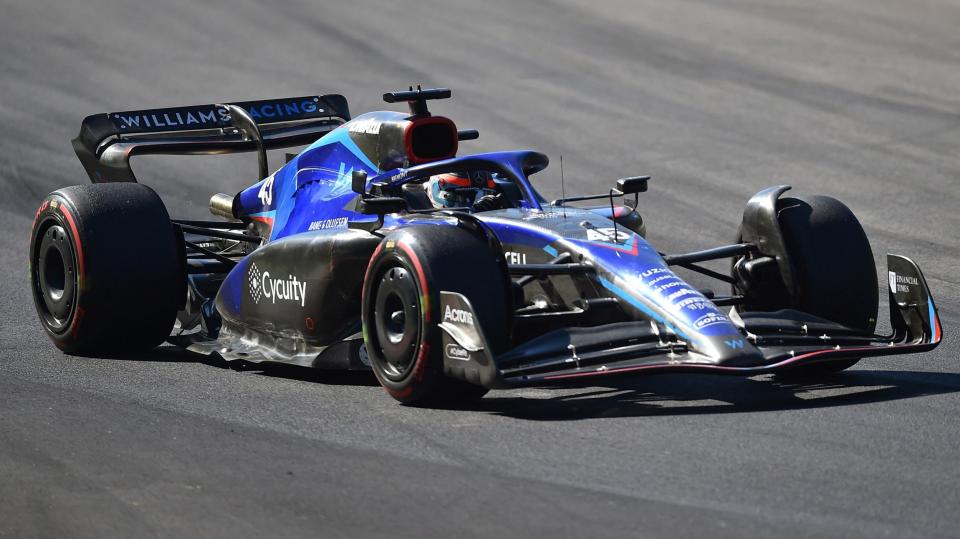 Formula One F1 - Italian Grand Prix - Autodromo Nazionale Monza, Monza, Italy - September 11, 2022 Williams' Nyck de Vries during the race - REUTERS